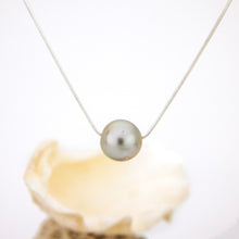 Load image into Gallery viewer, READY TO SHIP Infinity Floating Civa Fiji Pearl Necklace - 925 Sterling Silver FJD$
