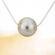 Load image into Gallery viewer, READY TO SHIP Infinity Floating Civa Fiji Pearl Necklace - 925 Sterling Silver FJD$
