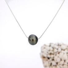 Load image into Gallery viewer, READY TO SHIP Infinity Floating Civa Fiji Pearl Necklace - 925 Sterling Silver FJD$
