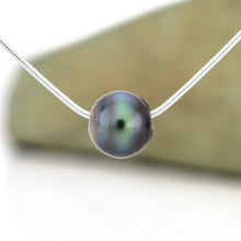 Load image into Gallery viewer, READY TO SHIP Infinity Floating Civa Fiji Pearl Necklace - 925 Sterling Silver FJD$
