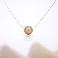 Load image into Gallery viewer, READY TO SHIP Infinity Floating Civa Fiji Pearl Necklace - 925 Sterling Silver FJD$
