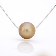 Load image into Gallery viewer, READY TO SHIP Infinity Floating Civa Fiji Pearl Necklace - 925 Sterling Silver FJD$
