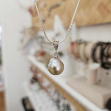 Load image into Gallery viewer, READY TO SHIP Civa Fiji Pearl Necklace - 925 Sterling Silver FJD$
