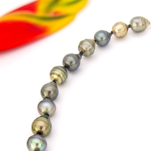 READY TO SHIP Civa Fiji Pearl Necklace Strand - 925 Sterling Silver FJD$