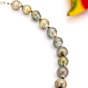 READY TO SHIP Civa Fiji Pearl Necklace Strand - 925 Sterling Silver FJD$