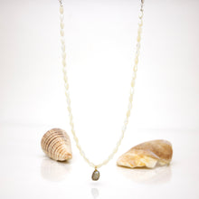 Load image into Gallery viewer, READY TO SHIP Fiji Saltwater Pearl &amp; Mother of Pearl Necklace - 925 Sterling Silver FJD$
