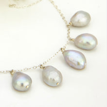 Load image into Gallery viewer, READY TO SHIP Freshwater Pearl Necklace in 925 Sterling Silver - FJD$
