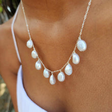 Load image into Gallery viewer, READY TO SHIP Freshwater Pearl Necklace in 925 Sterling Silver - FJD$
