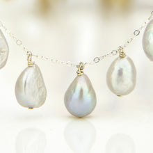 Load image into Gallery viewer, READY TO SHIP Freshwater Pearl Necklace in 925 Sterling Silver - FJD$
