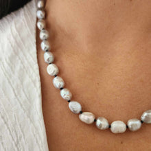 Load image into Gallery viewer, READY TO SHIP Freshwater Pearl Strand Necklace - 925 Sterling Silver FJD$
