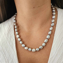 Load image into Gallery viewer, READY TO SHIP Freshwater Pearl Strand Necklace - 925 Sterling Silver FJD$
