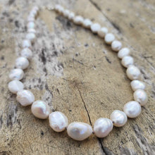 Load image into Gallery viewer, READY TO SHIP Freshwater Pearl Strand Necklace - 925 Sterling Silver FJD$
