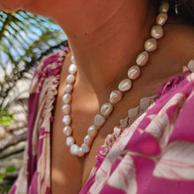 Load image into Gallery viewer, READY TO SHIP Freshwater Pearl Strand Necklace - 925 Sterling Silver FJD$
