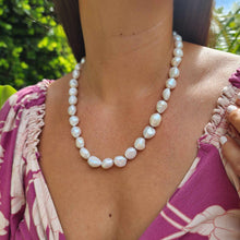 Load image into Gallery viewer, READY TO SHIP Freshwater Pearl Strand Necklace - 925 Sterling Silver FJD$
