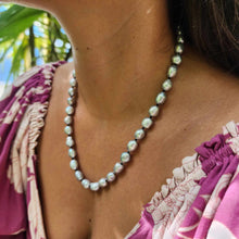 Load image into Gallery viewer, READY TO SHIP Freshwater Pearl Strand Necklace - 925 Sterling Silver FJD$
