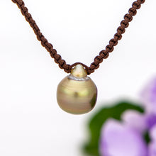 Load image into Gallery viewer, READY TO SHIP Unisex Civa Fiji Pearl Necklace - Nylon &amp; 925 Sterling Silver FJD$
