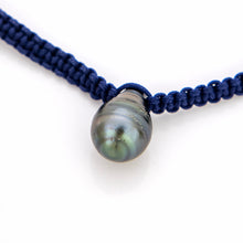 Load image into Gallery viewer, READY TO SHIP Unisex Civa Fiji Pearl Necklace - Nylon &amp; 925 Sterling Silver FJD$
