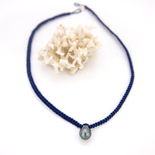 Load image into Gallery viewer, READY TO SHIP Unisex Civa Fiji Pearl Necklace - Nylon &amp; 925 Sterling Silver FJD$
