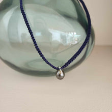 Load image into Gallery viewer, READY TO SHIP Unisex Civa Fiji Pearl Necklace - Nylon &amp; 925 Sterling Silver FJD$
