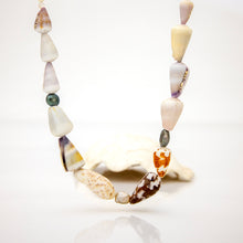 Load image into Gallery viewer, READY TO SHIP Fiji Keshi Pearl &amp; Shell Necklace - 925 Sterling Silver FJD$
