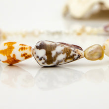 Load image into Gallery viewer, READY TO SHIP Fiji Keshi Pearl &amp; Shell Necklace - 925 Sterling Silver FJD$
