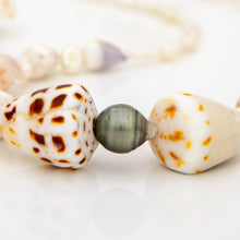 Load image into Gallery viewer, READY TO SHIP Pearl &amp; Shell Necklace - 925 Sterling Silver FJD$
