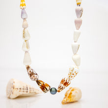 Load image into Gallery viewer, READY TO SHIP Fiji Saltwater Pearl &amp; Shell Necklace - 925 Sterling Silver FJD$
