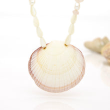 Load image into Gallery viewer, READY TO SHIP Freshwater Pearl &amp; Shell Necklace - 925 Sterling Silver FJD$
