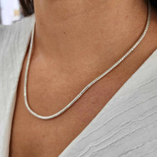 Load image into Gallery viewer, READY TO SHIP Snake Chain Necklace - 925 Sterling Silver FJD$
