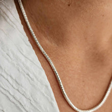 Load image into Gallery viewer, READY TO SHIP Snake Chain Necklace - 925 Sterling Silver FJD$
