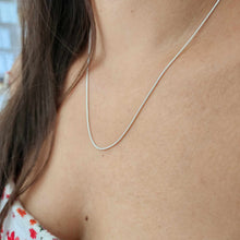 Load image into Gallery viewer, READY TO SHIP Snake Chain Necklace - 925 Sterling Silver FJD$
