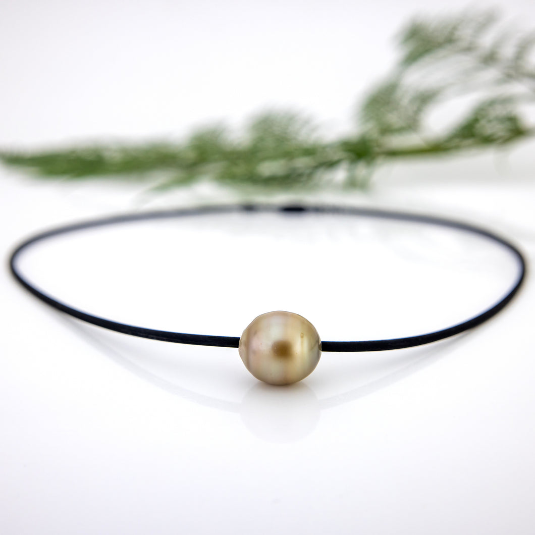 WHOLESALE Unisex Civa Fiji Saltwater Pearl Necklace - Rubber FJD$