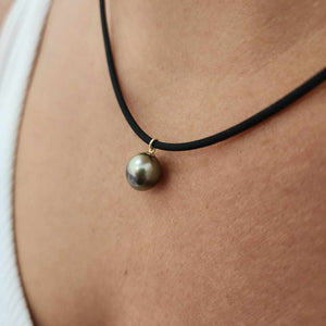 READY TO SHIP Unisex Civa Fiji Saltwater Pearl Necklace - Rubber FJD$