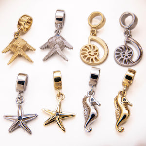 READY TO SHIP Ocean Treasure Charms - 9k Solid Gold FJD$