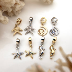 READY TO SHIP Ocean Treasure Charms - 925 Sterling Silver FJD$