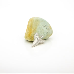 READY TO SHIP Bull Shark Tooth Pendant - 925 Sterling Silver FJD$