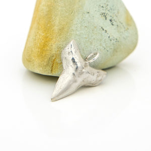 READY TO SHIP Bull Shark Tooth Pendant - 925 Sterling Silver FJD$