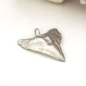 READY TO SHIP Bull Shark Tooth Pendant - 925 Sterling Silver FJD$