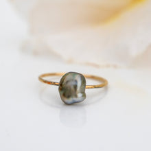 Load image into Gallery viewer, READY TO SHIP - Fiji Keshi Pearl Ring - 14k Gold Fill FJD$
