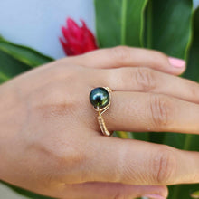 Load image into Gallery viewer, READY TO SHIP Civa Fiji Saltwater Pearl Ring - 14k Gold Fill FJD$
