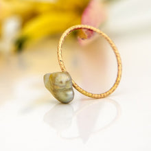 Load image into Gallery viewer, READY TO SHIP - Fiji Keshi Pearl Ring - 14k Gold Fill FJD$
