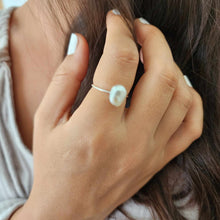 Load image into Gallery viewer, READY TO SHIP Fiji Keshi Pearl Ring - 925 Sterling Silver FJD$
