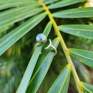 READY TO SHIP Civa Fiji Pearl Ring - 925 Sterling Silver FJD$