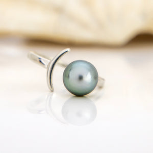 READY TO SHIP Civa Fiji Pearl Ring - 925 Sterling Silver FJD$