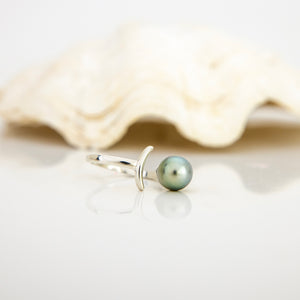 READY TO SHIP Civa Fiji Pearl Ring - 925 Sterling Silver FJD$