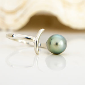 READY TO SHIP Civa Fiji Pearl Ring - 925 Sterling Silver FJD$