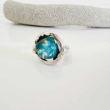 Load image into Gallery viewer, READY TO SHIP Adorn Pacific x Hot Glass Free Flow Ring - 925 Sterling Silver l FJD$
