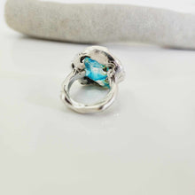 Load image into Gallery viewer, READY TO SHIP Adorn Pacific x Hot Glass Free Flow Ring - 925 Sterling Silver l FJD$
