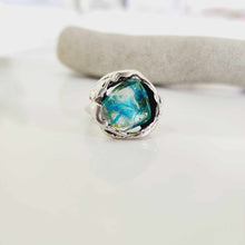 Load image into Gallery viewer, READY TO SHIP Adorn Pacific x Hot Glass Free Flow Ring - 925 Sterling Silver l FJD$
