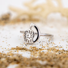 Load image into Gallery viewer, READY TO SHIP Mini Nautilus Ring - 925 Sterling Silver FJD$
